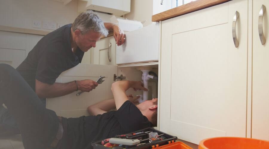 Professional burst pipe repair services in Bend, TX
